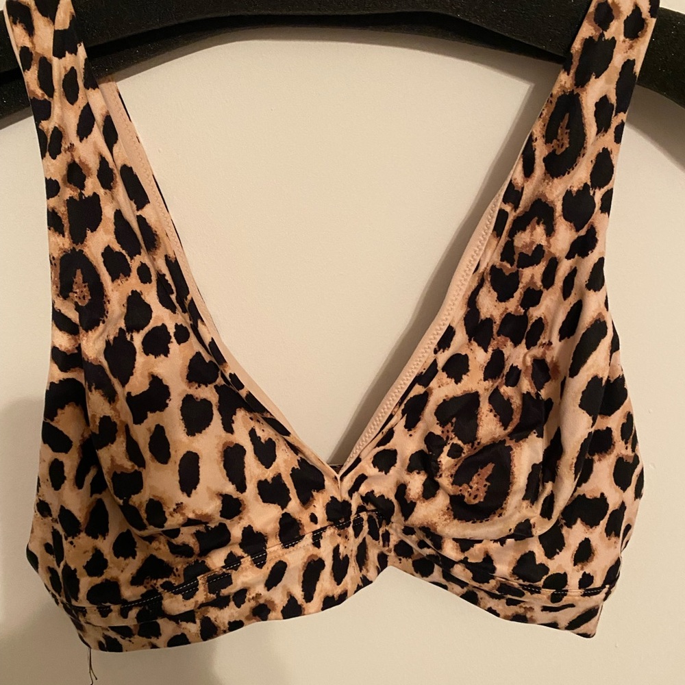 Bralette leopard, Size XL